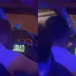 Video-Chofer-de-transporte-publico-ve-una-pelicula-mientras-conduce-en-Puebla