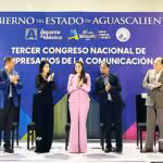 Gobernadora Tere Jiménez inaugura el Tercer Congreso de la Coneme: "Los medios de comunicación son el arma más poderosa contra la tiranía"