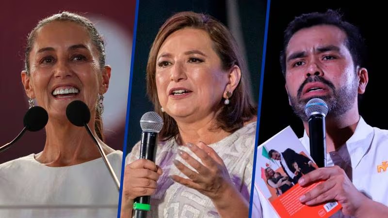 Cómo llegan al 3° debate: Xóchitl creció; Claudia resbaló y Máynez creció, pero necesita conectar con los sentimientos de los mexicanos