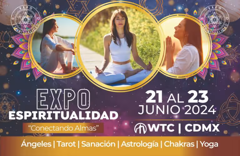 ¡Arranca Expo Espiritualidad del 21 al 23 de junio en WTC CDMX!