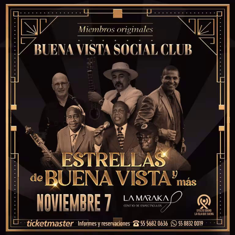 BUENAVISTA ESTRELLAS LA MARAKA NOV 2024 CARTEL