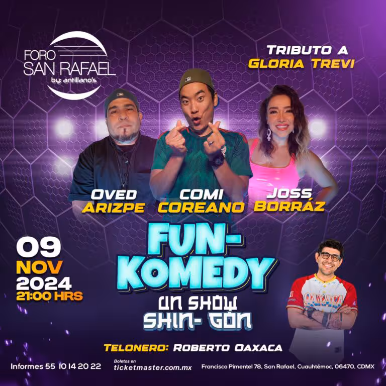 FUN KOMEDY NOV 2024 BOL DE PRENSA