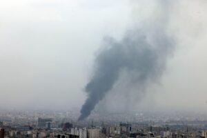 Airstrike in Tehran