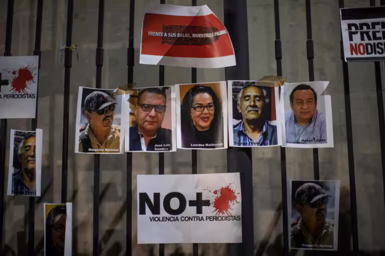 CIDH expresa preocupación por violencia contra periodistas y defensores de DDHH en México