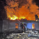 Aftermath of the overnight Russian attacks in Odesa
