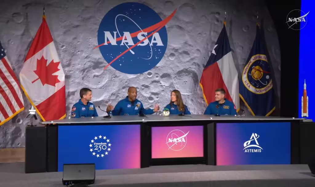 Astronautas de Artemis II: "Queríamos salir e intentar hacer algo que uniera al mundo"