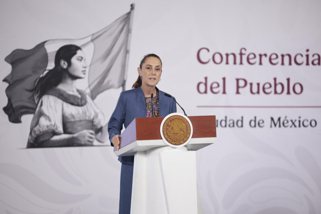 Rueda de prensa de Claudia Sheinbaum en México